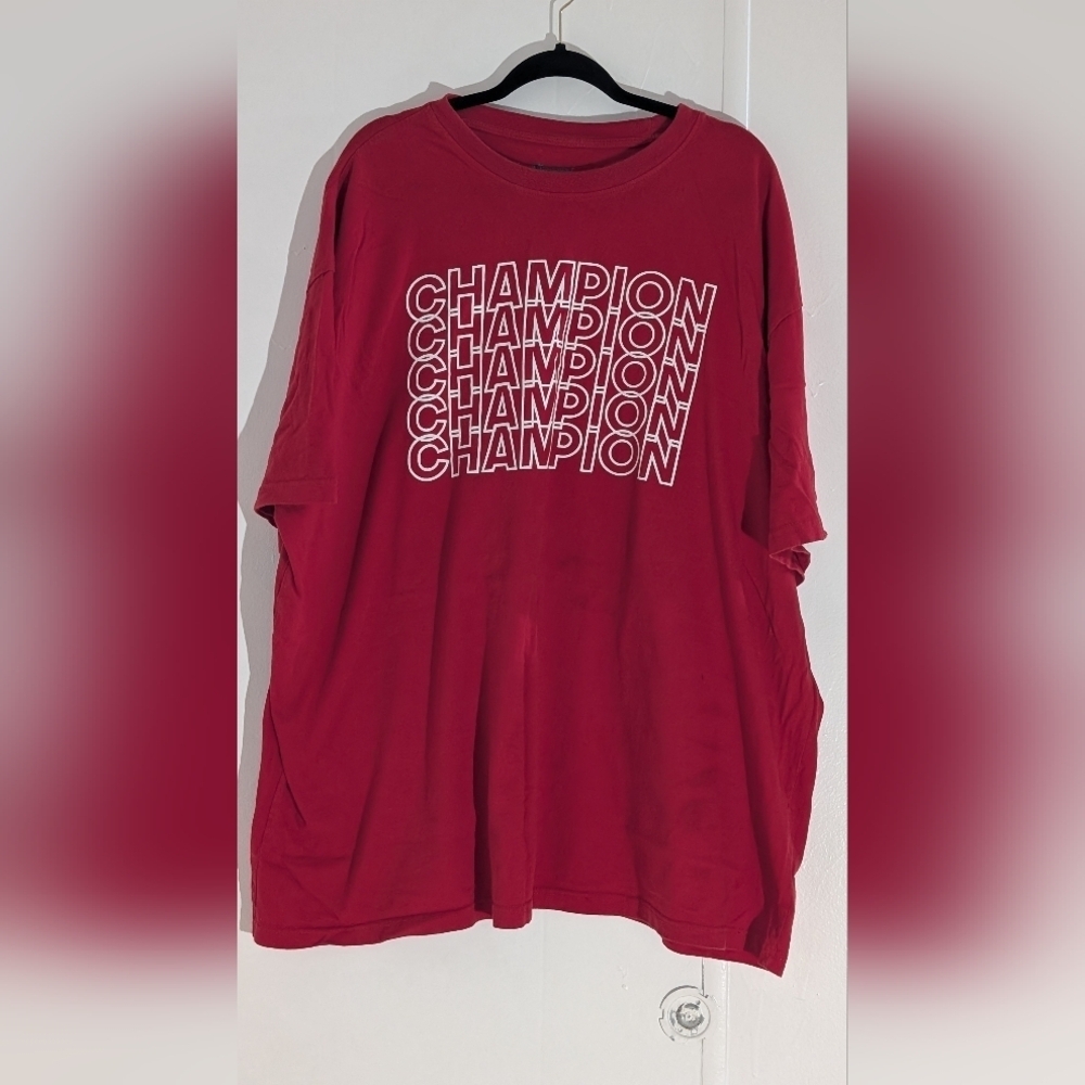 Champion Red Men's Shirt 3XL